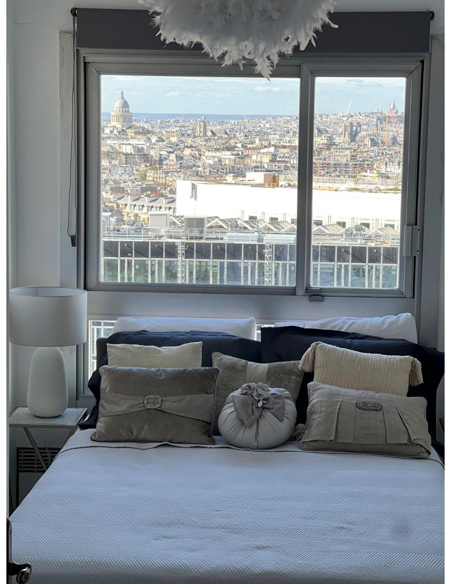 Chic 2 Rooms Paris13 With View Exterior foto