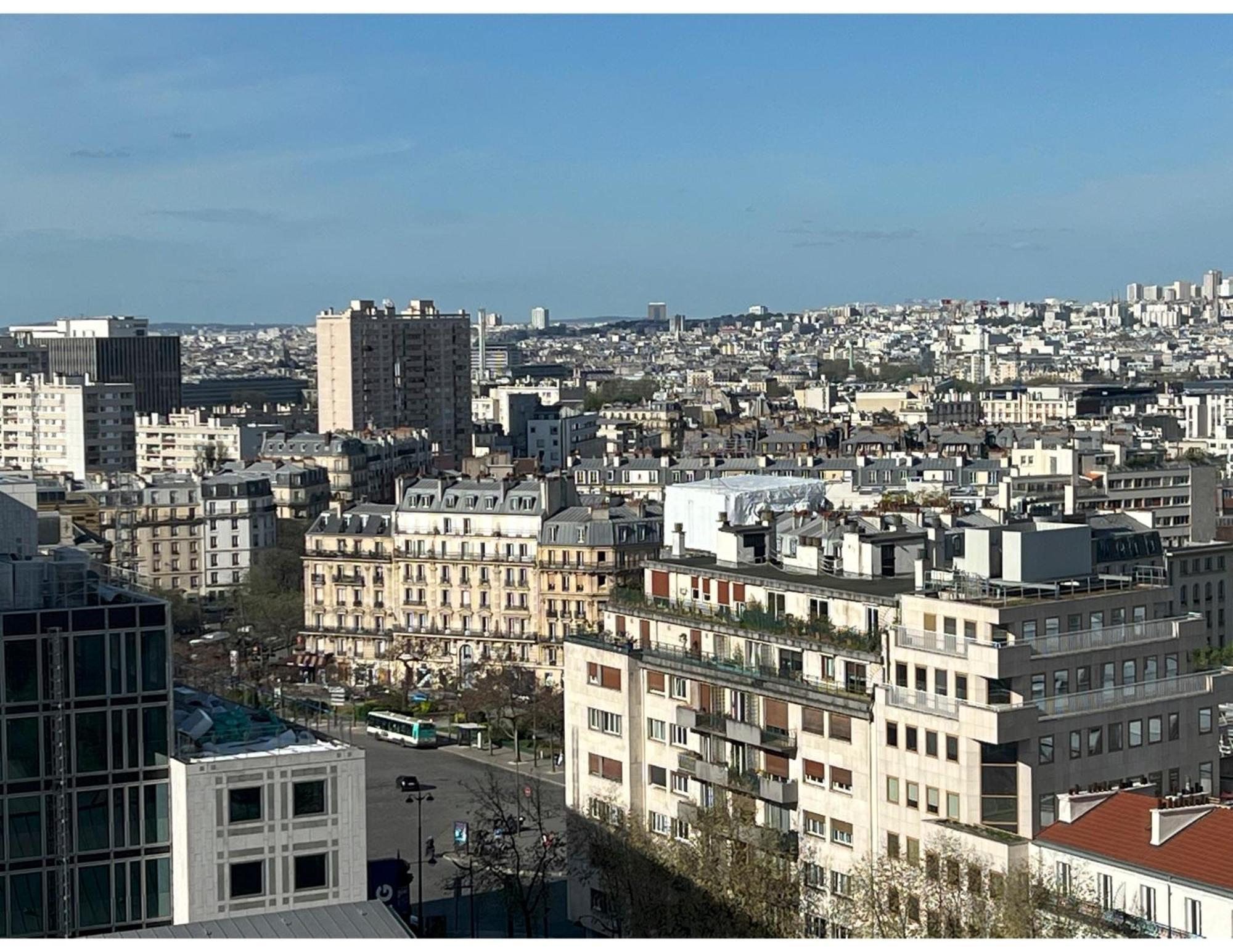 Chic 2 Rooms Paris13 With View Exterior foto